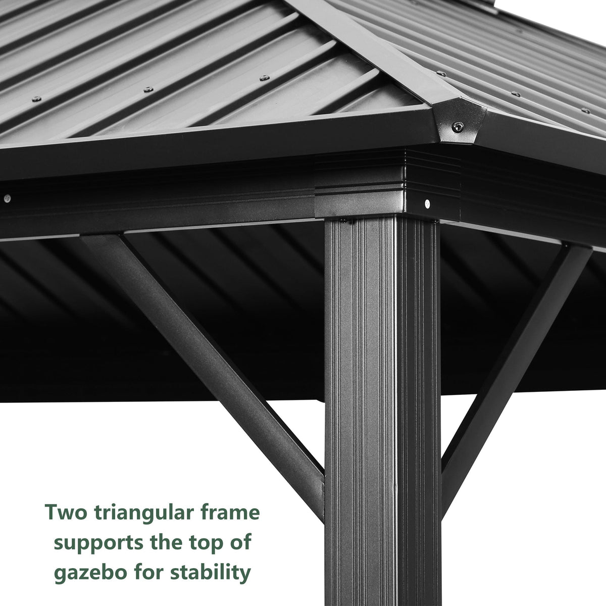 Ainfox 12x16 Ft Patio Gabezo Outdoor Canopy