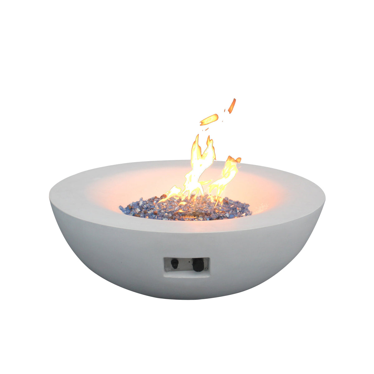 42 Inch Outdoor Concrete Propane Gas Fire Pit Bowl