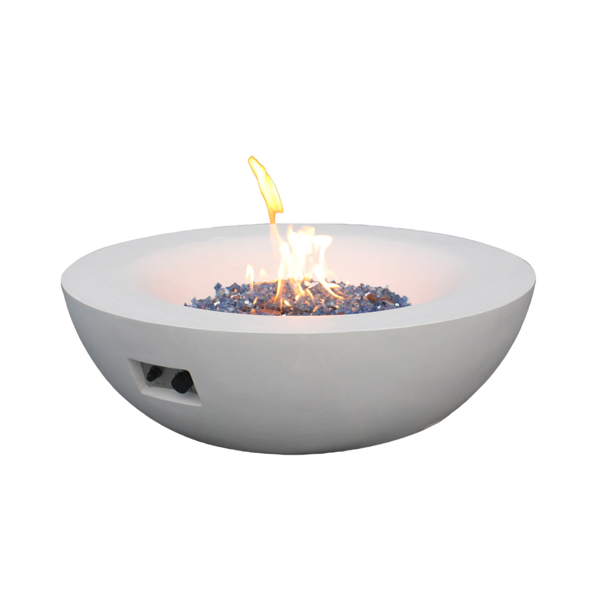42 Inch Outdoor Concrete Propane Gas Fire Pit Bowl
