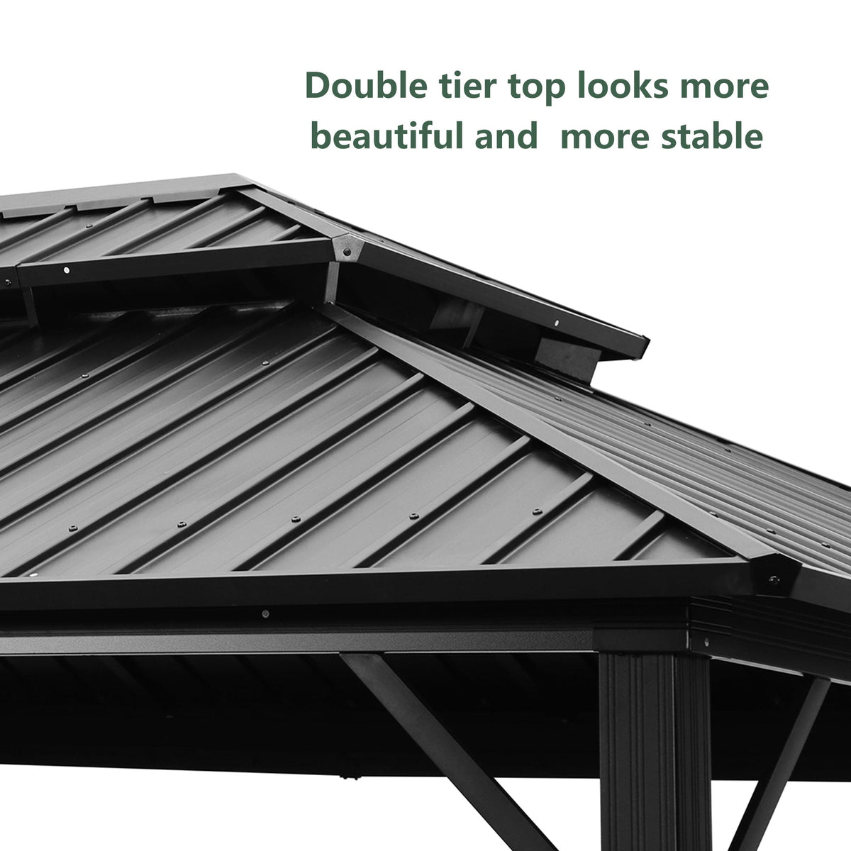 Ainfox 12x16 Ft Patio Gabezo Outdoor Canopy