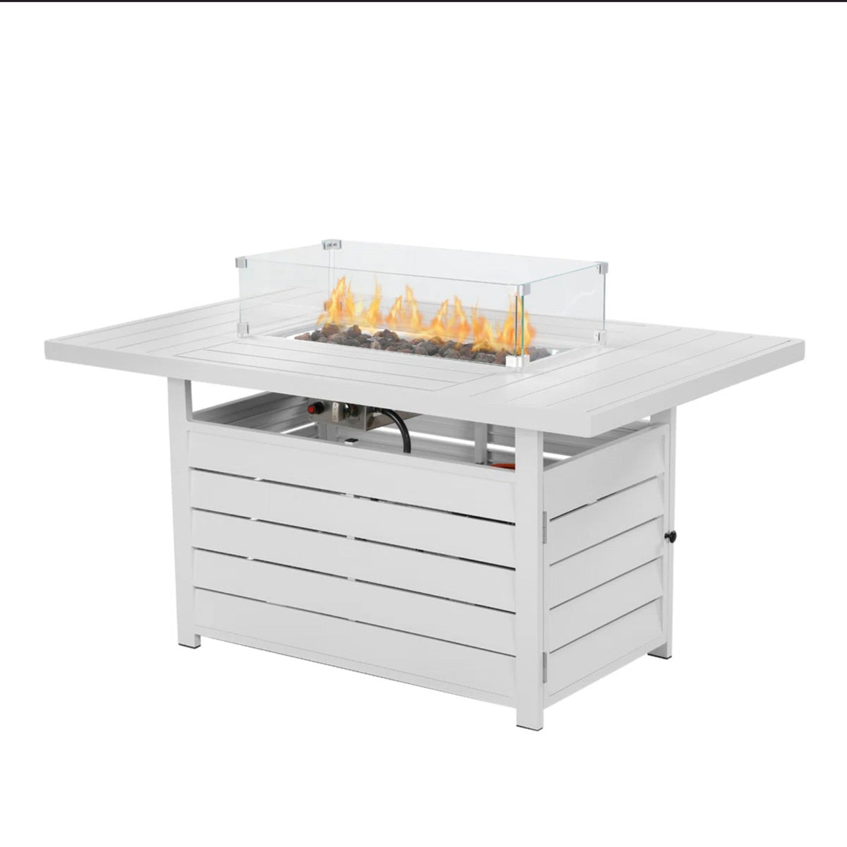 54.3 Inch Outdoor Patio Fire Pit Table