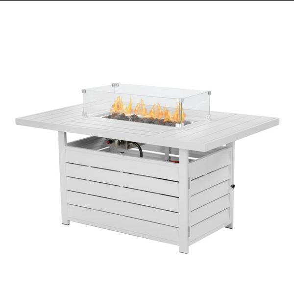 54.3 Inch Outdoor Patio Fire Pit Table