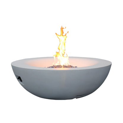 42 Inch Outdoor Concrete Propane Gas Fire Pit Bowl