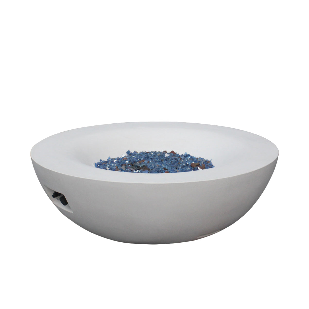 42 Inch Outdoor Concrete Propane Gas Fire Pit Bowl