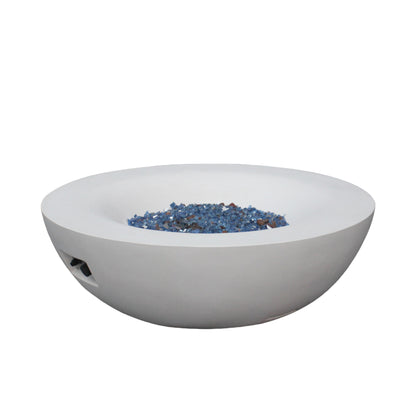 42 Inch Outdoor Concrete Propane Gas Fire Pit Bowl