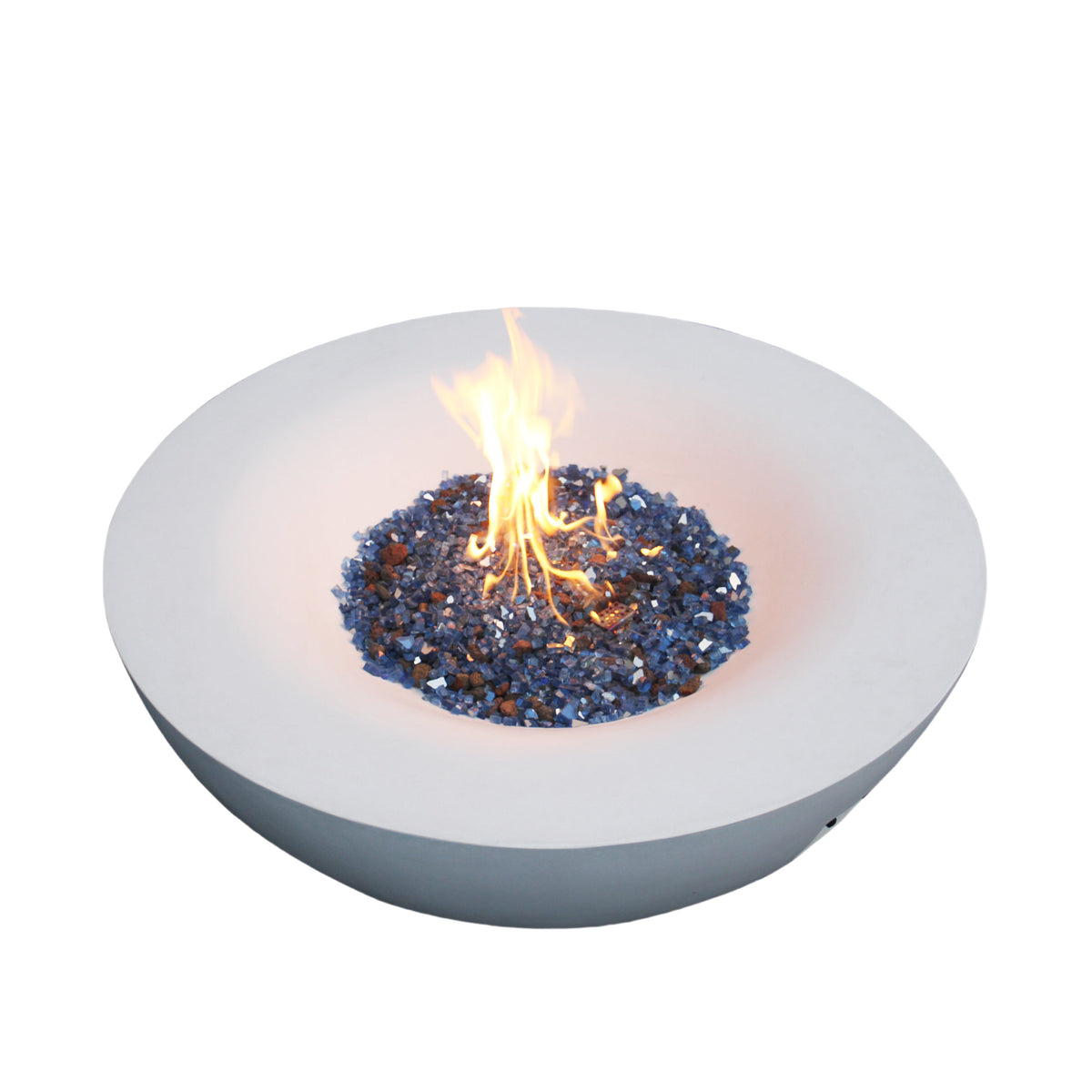 42 Inch Outdoor Concrete Propane Gas Fire Pit Bowl