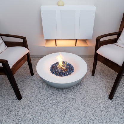 42 Inch Outdoor Concrete Propane Gas Fire Pit Bowl