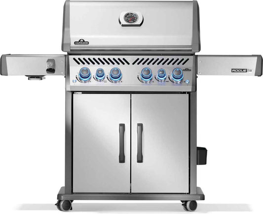 Patio Elegance Gas Grill Rogue PRO‑S 525 RSIB with Infrared Side and Rear Burners - Yard Noble