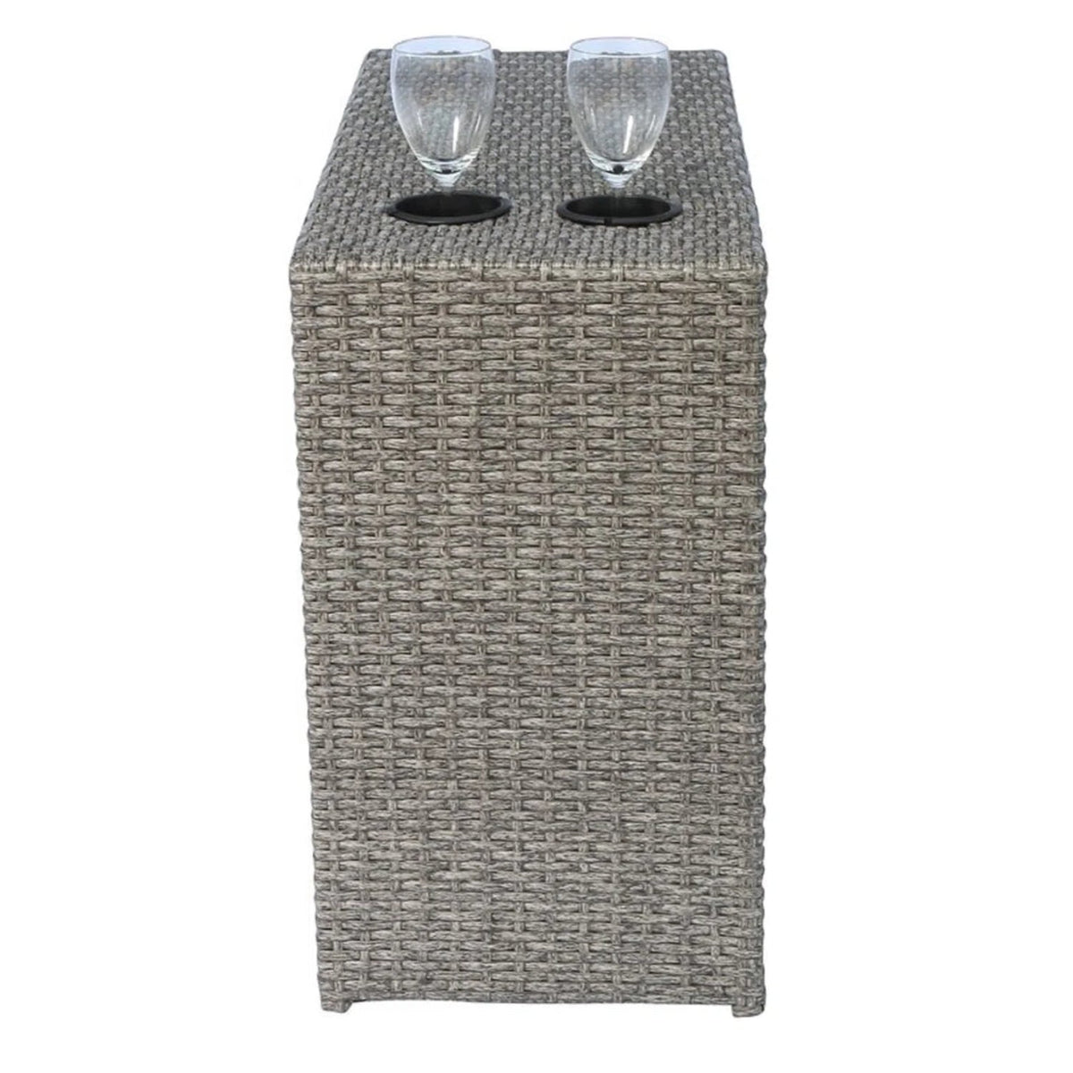 Fully Assembled 8-Person Outdoor Wicker Seating Group with Cushions
